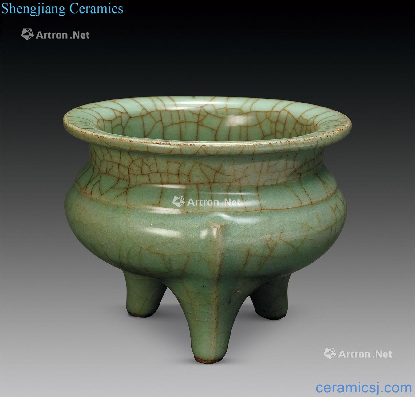 Guan kilns blue glaze by furnace