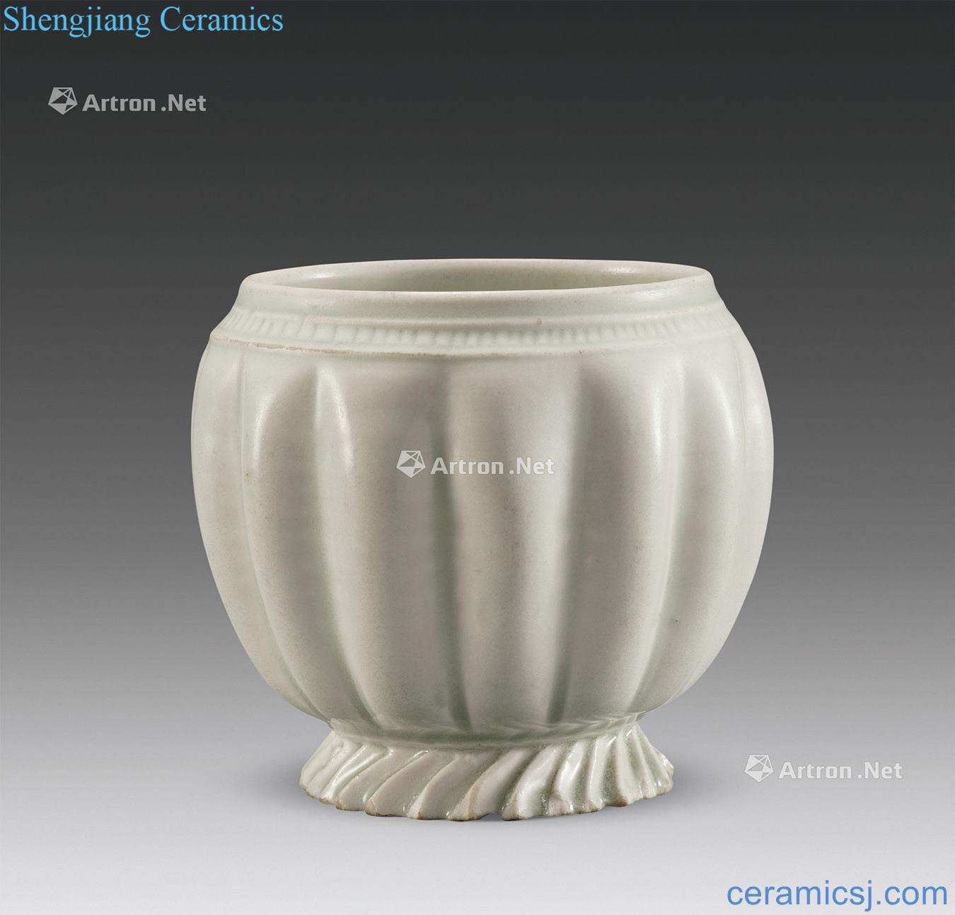 Northern song dynasty Left kiln melon leng cans