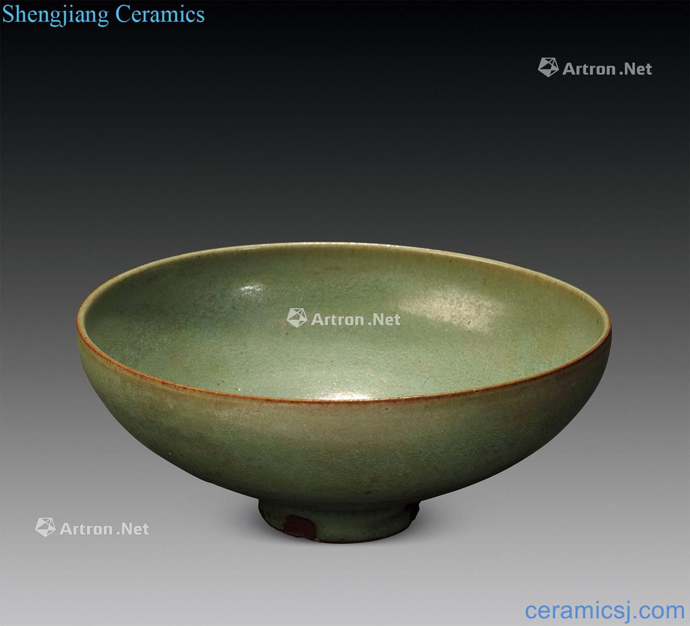 Song zhang lane kiln azure bowl