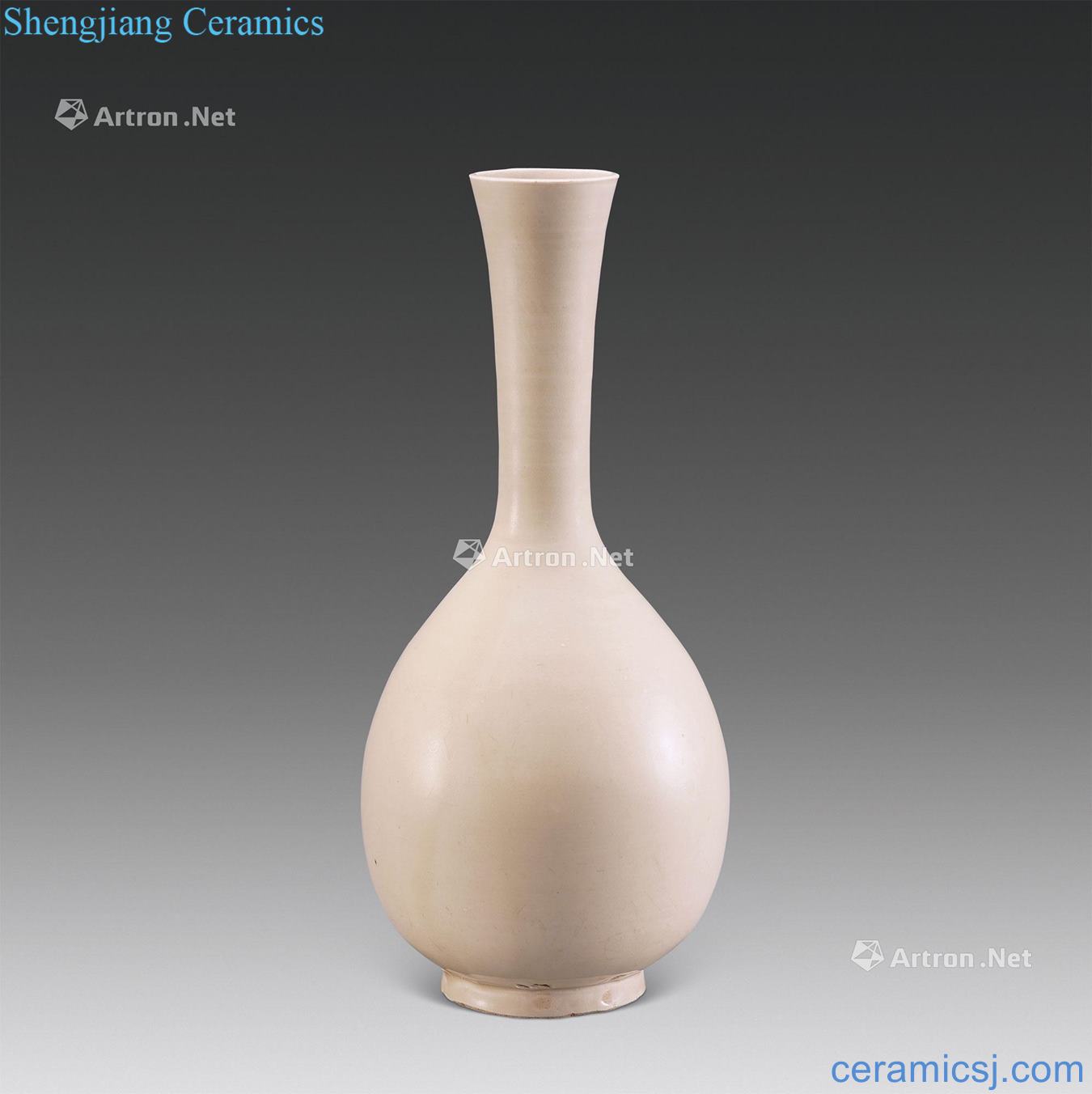 Northern song dynasty powder goose neck bottle