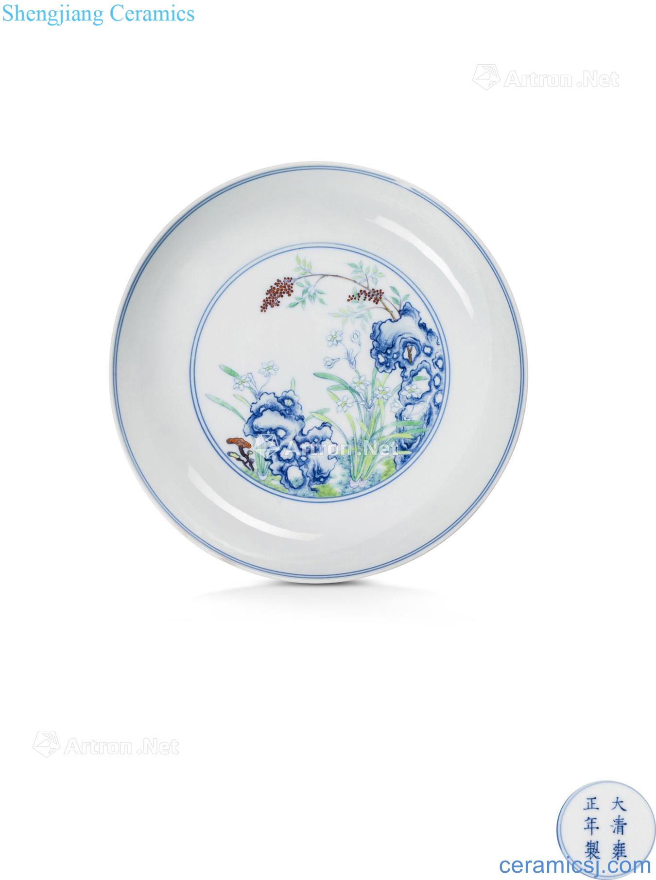 Qing yongzheng dou ling xian birthday chart dish