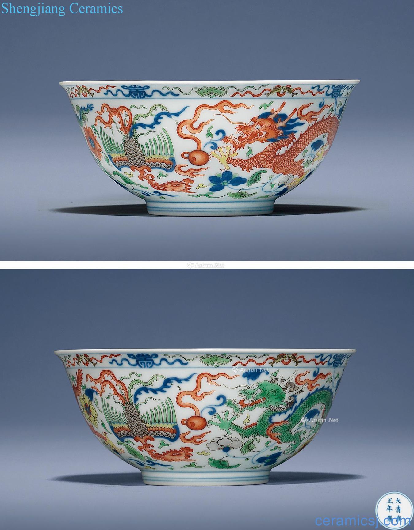 Qing yongzheng Longfeng ChengXiang bowl