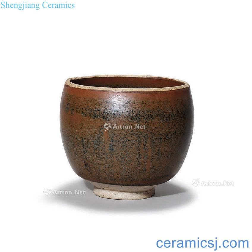 Shanxi brown glazed pot of gold