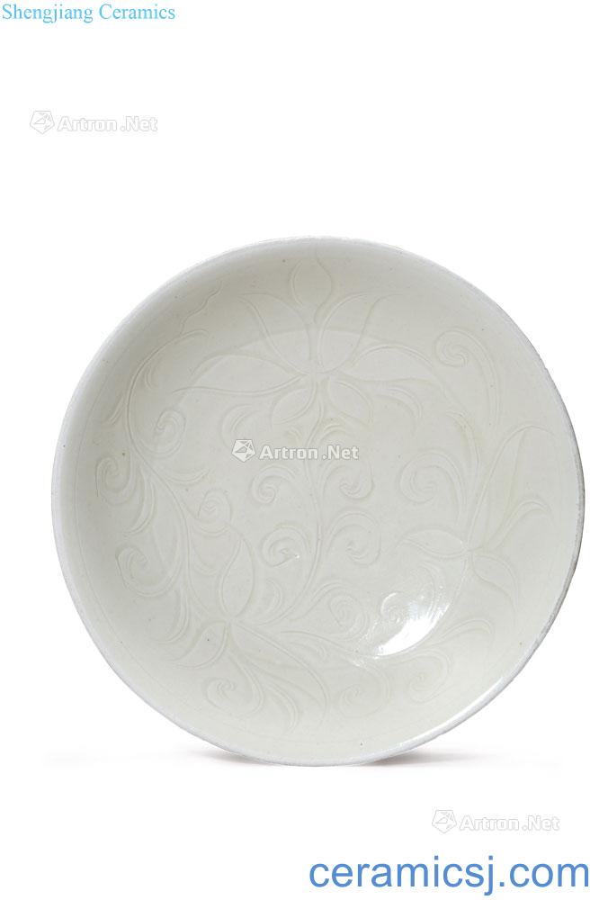 The song dynasty kiln scratching xuan pattern plate