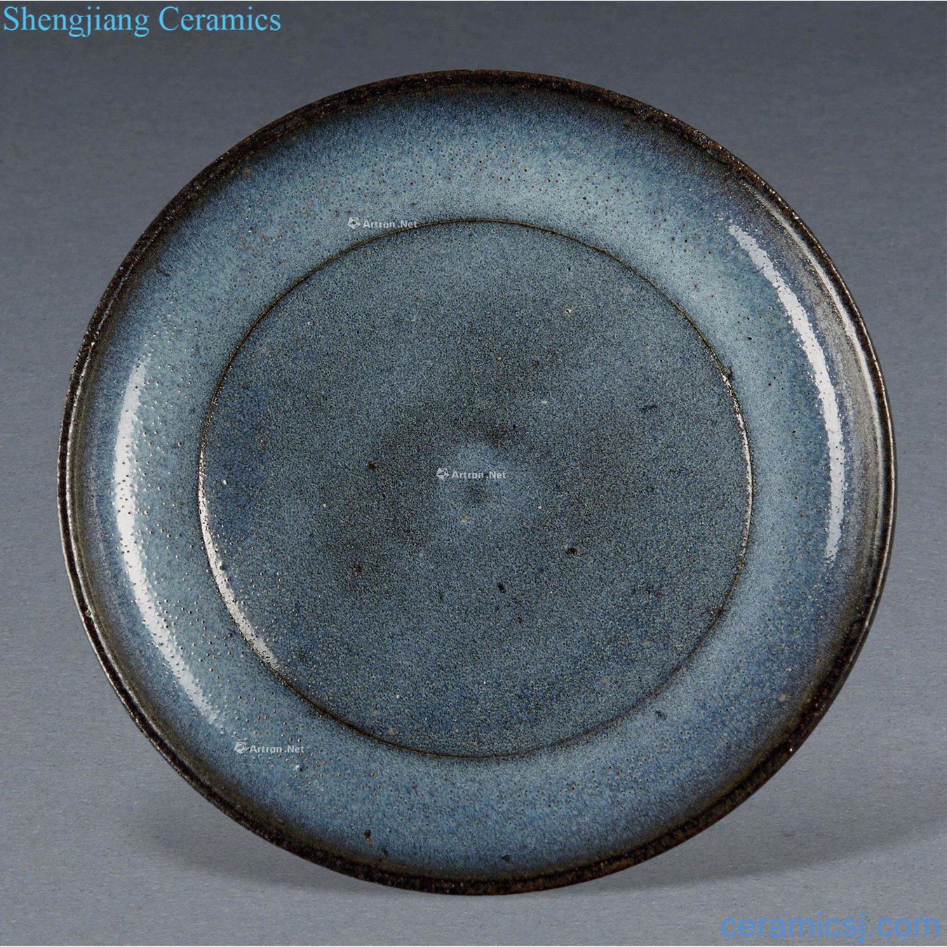 yuan Sky blue small dish masterpieces