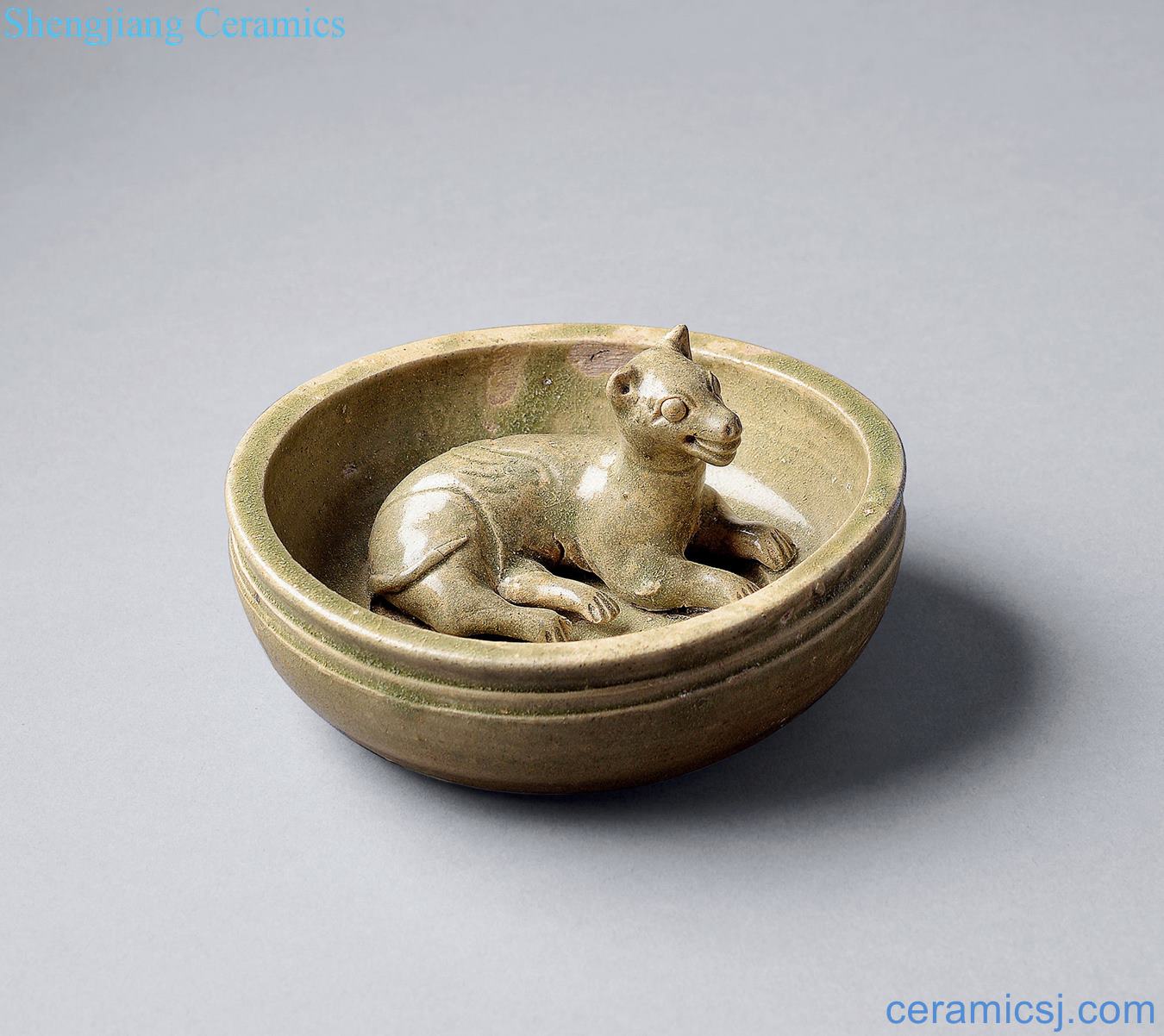 Western jin dynasty kiln dog collar