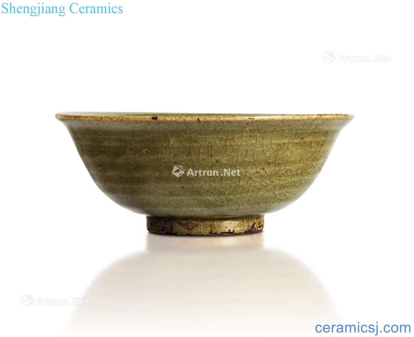 China, the southern song dynasty Longquan celadon printed celadon bowls