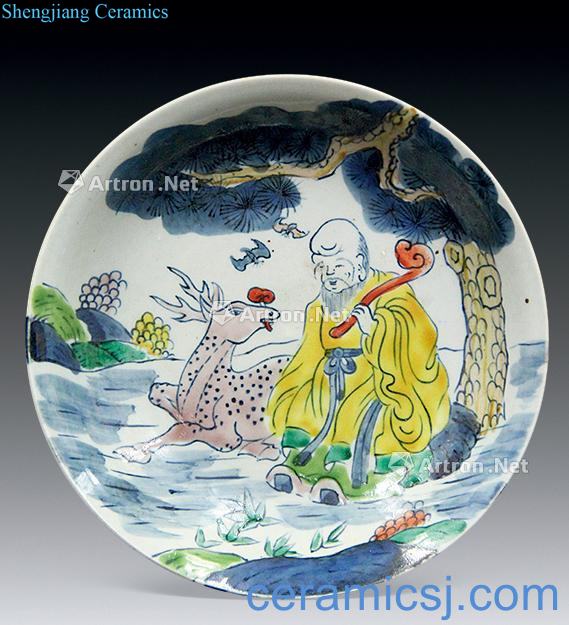 Pastel live ruyi reign of qing emperor guangxu tray