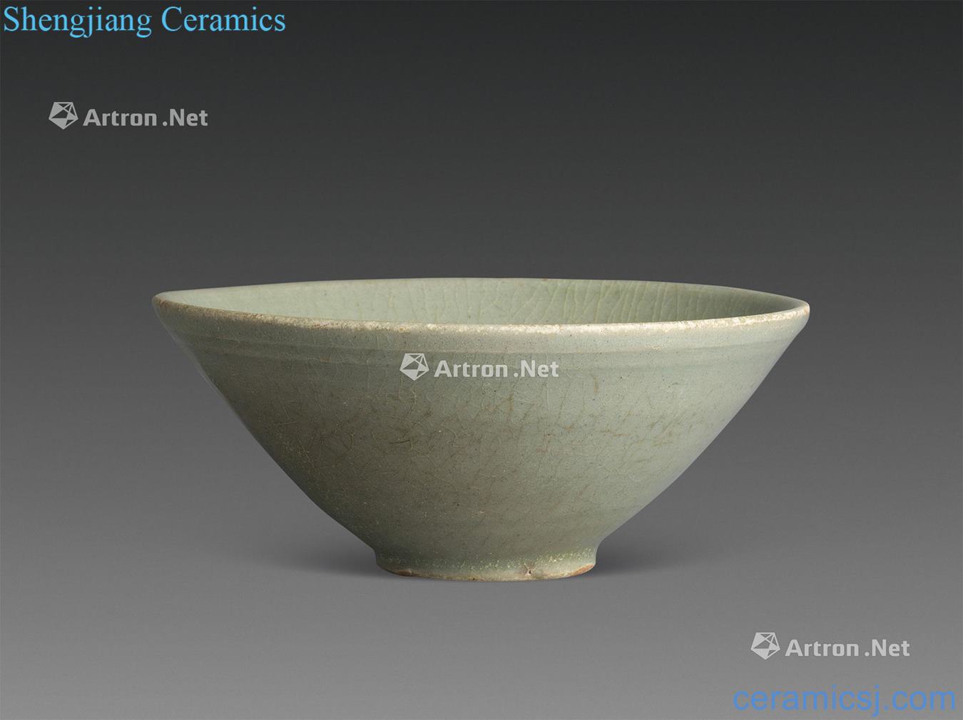 /tang five dynasties yue ware hat to bowl