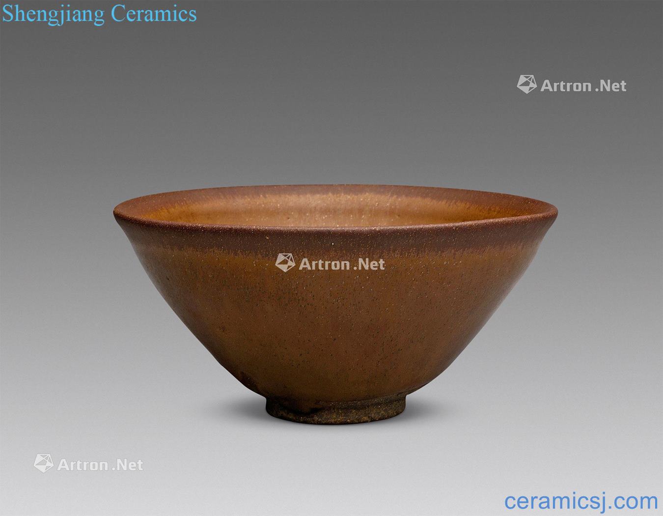 The song dynasty To build kilns sauce glaze temmoku bowl
