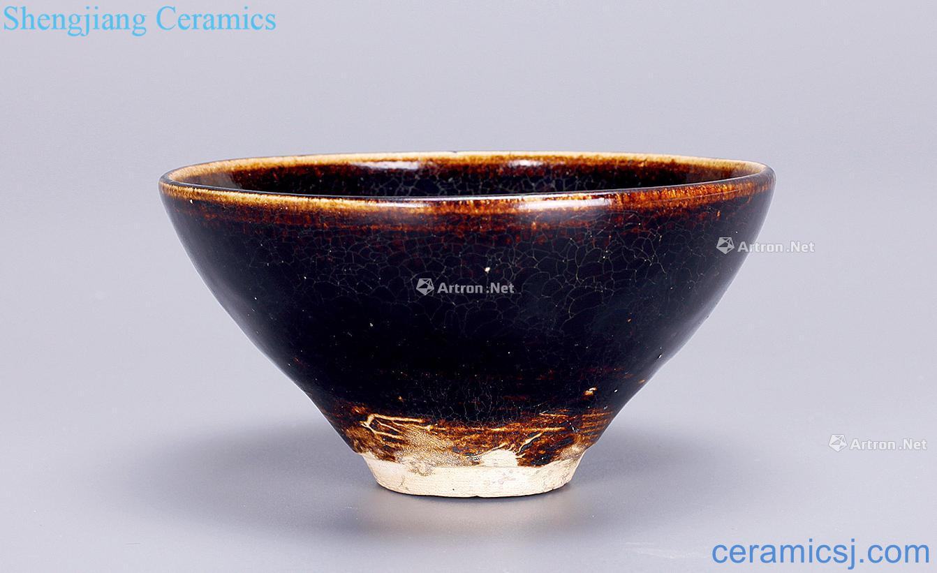 The song dynasty Konoha temmoku bowl