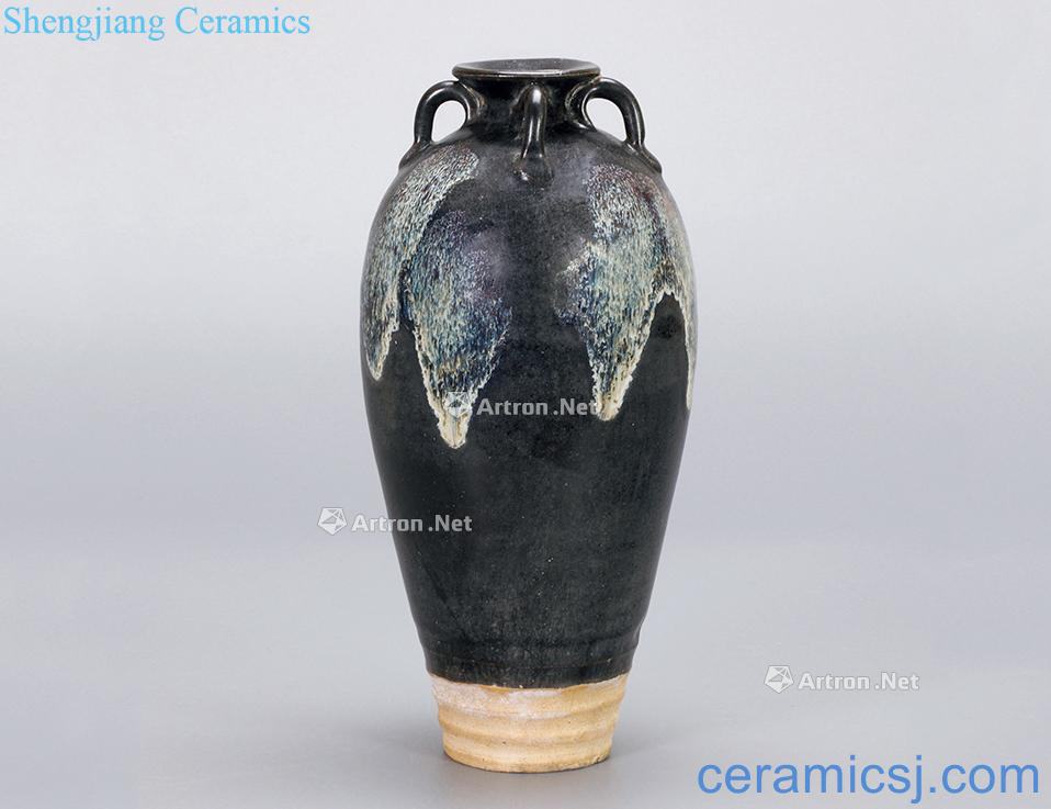 Song LuShan kiln of quaternary plum bottle