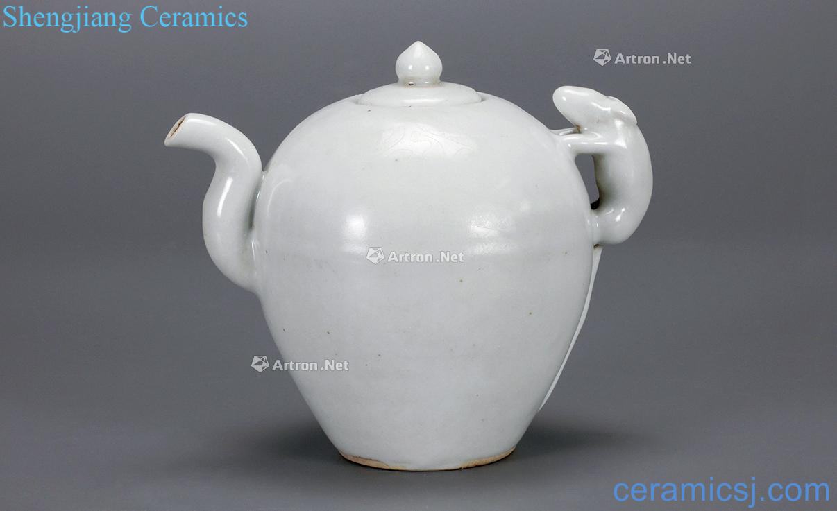 The song dynasty Jingdezhen craft pear-shaped hands put the pot