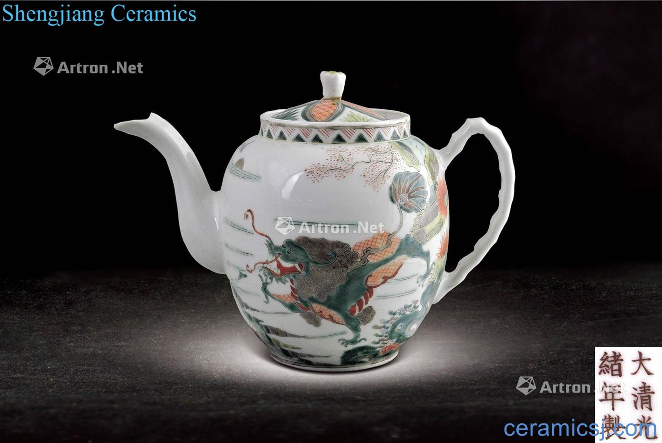 qing Benevolent grain pot