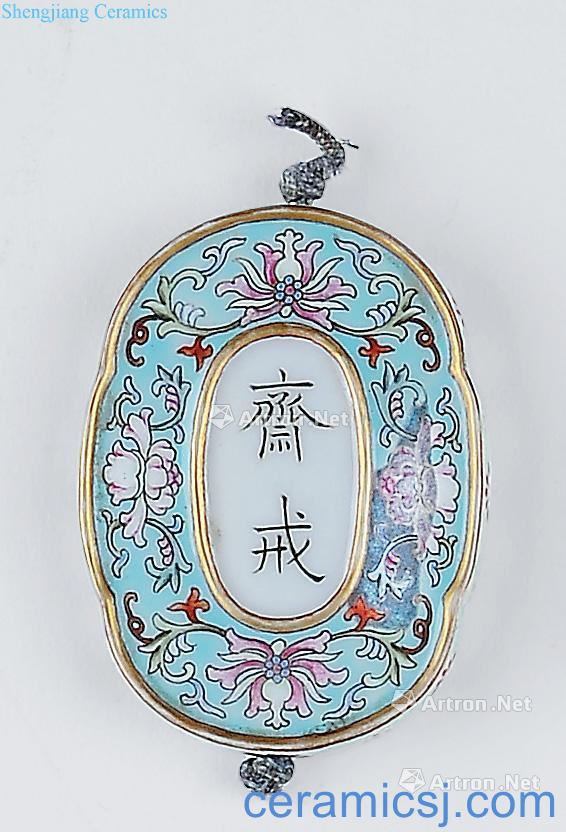 Qing qianlong pastel fast brand