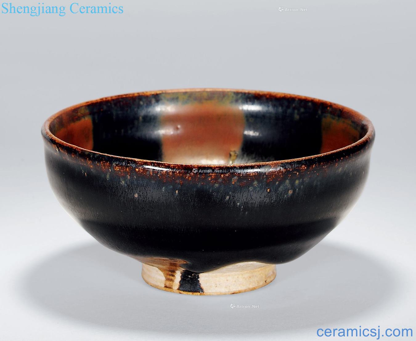 Ming or earlier Shanxi hook day black glazed skin spot beam of light