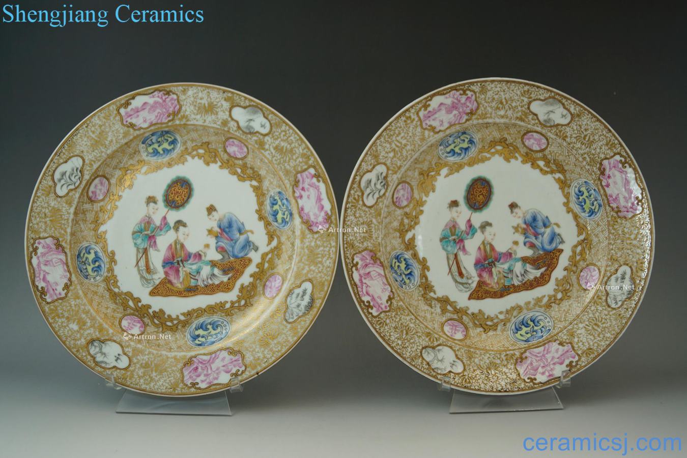 However, 18 th-century enamel paint grain plates (a)