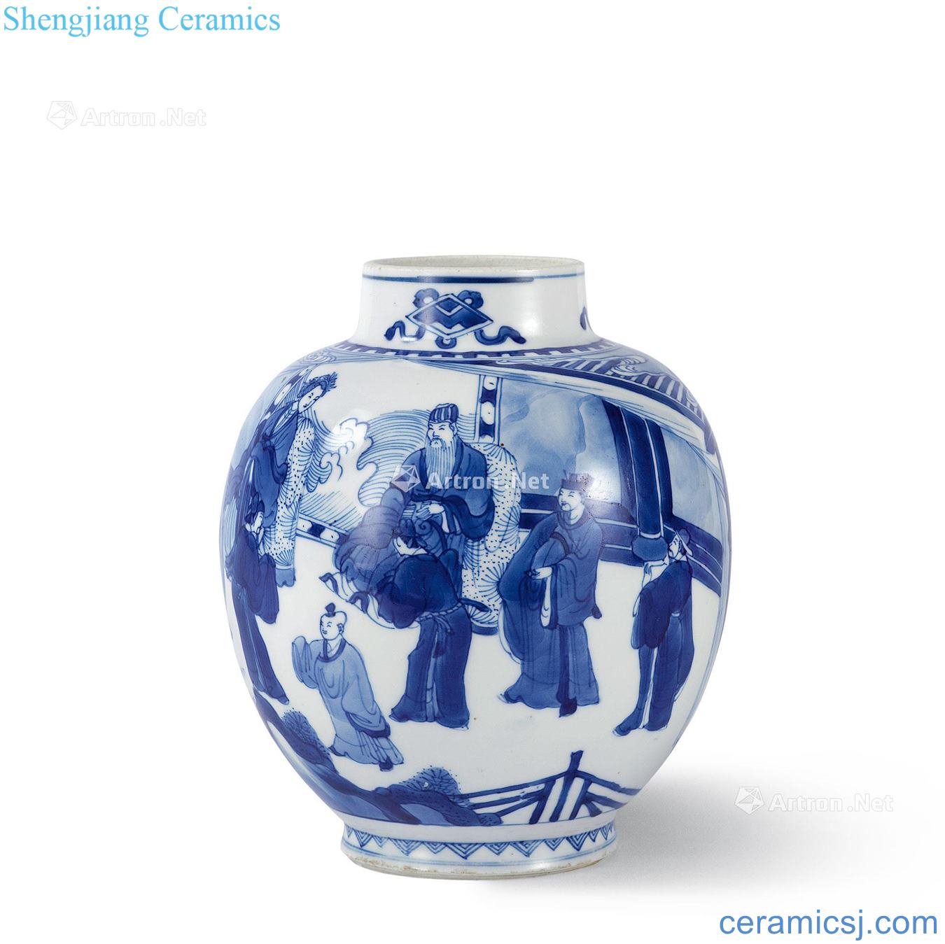 The qing emperor kangxi character canister