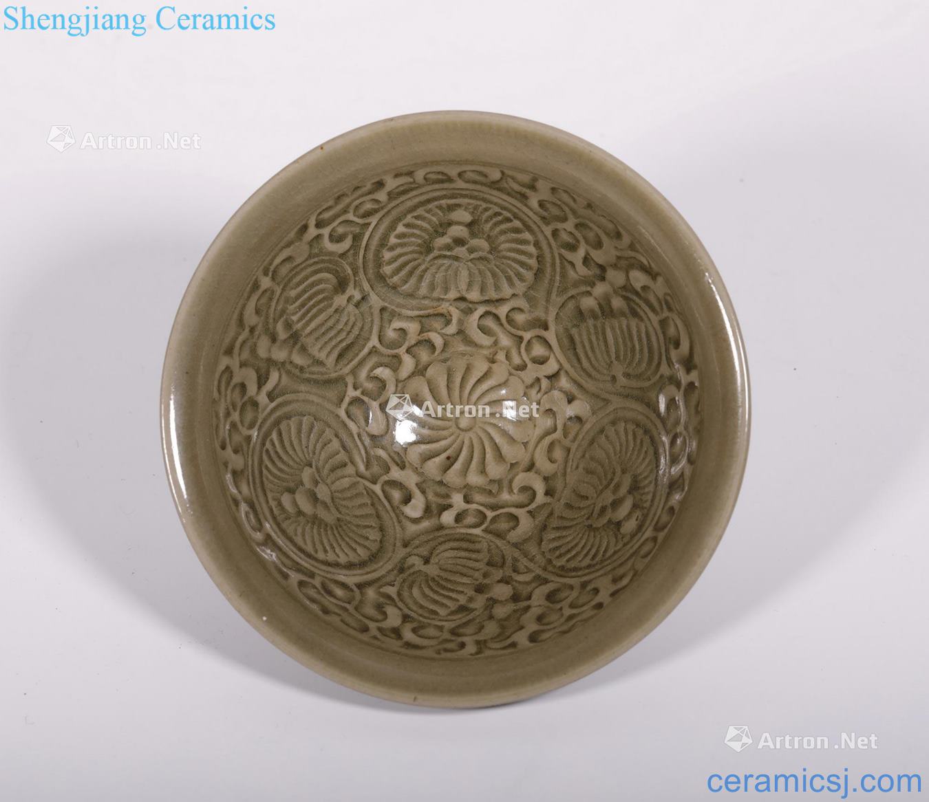 The song dynasty Yao state branch flowers grain lamp