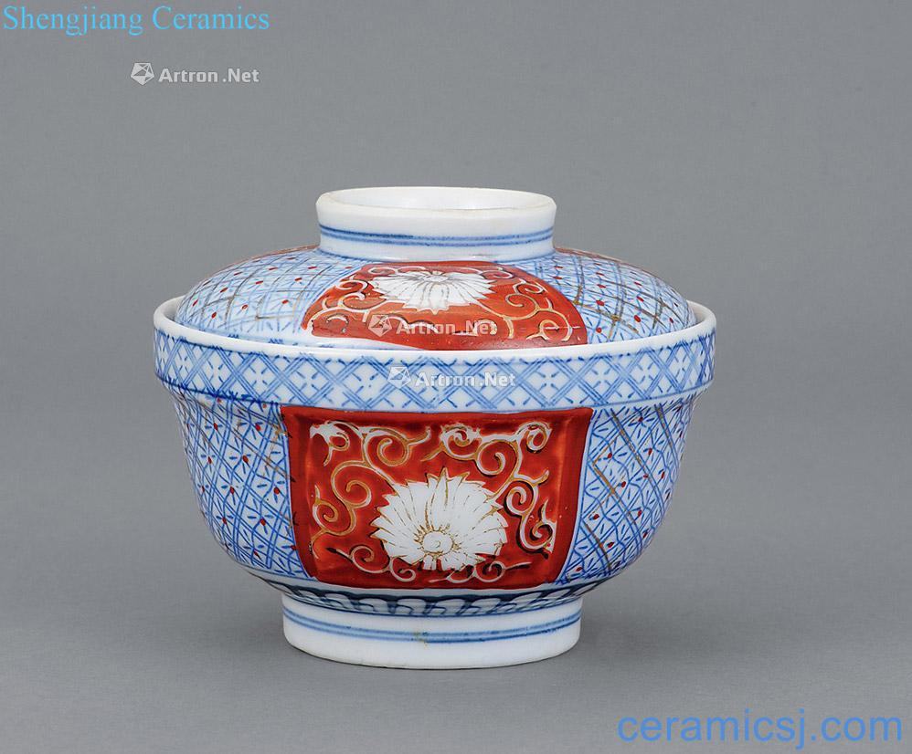 The qing emperor kangxi Colorful flowers tureen