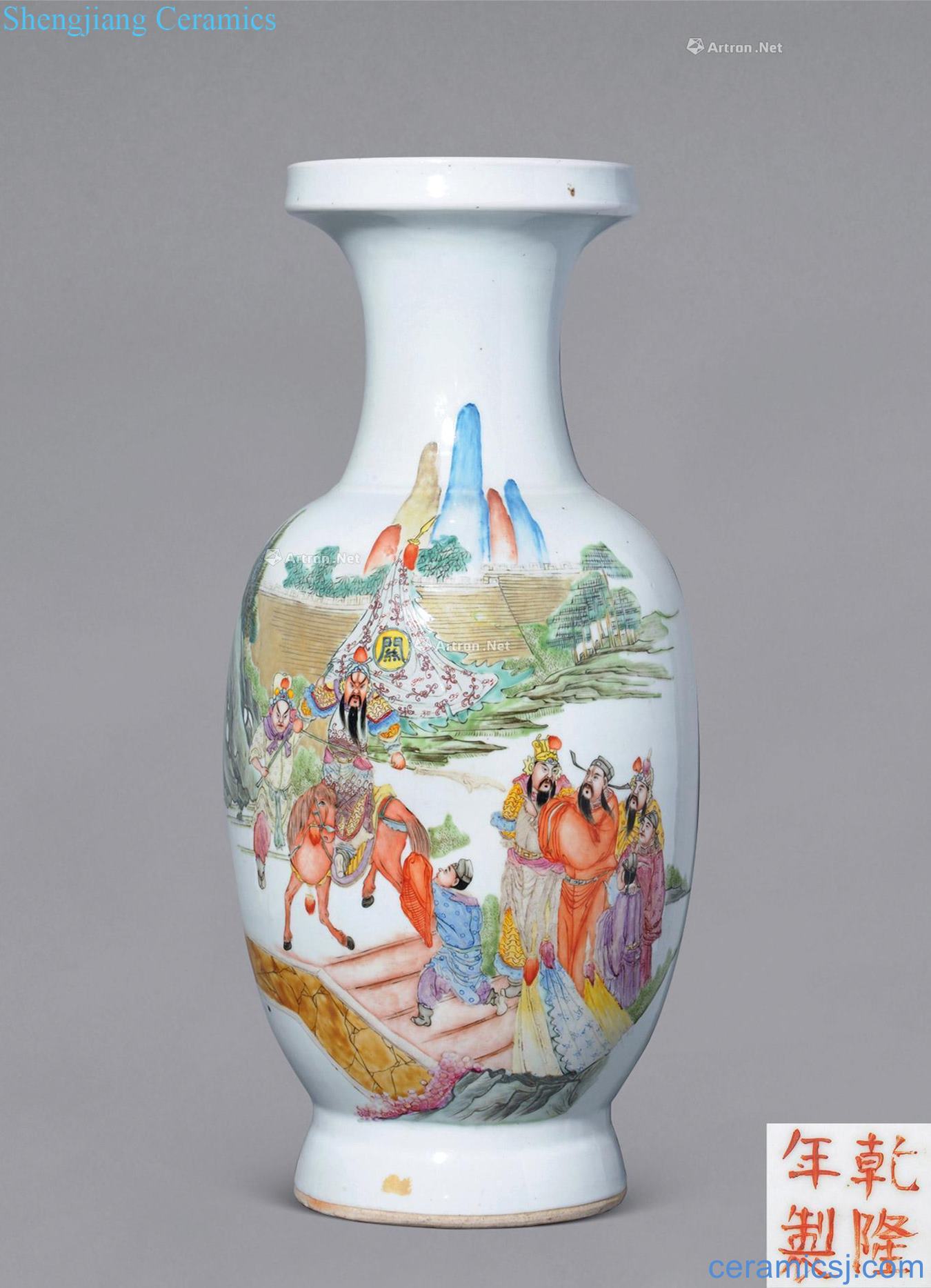 Pastel reign of qing emperor guangxu huarong moral interpretation of cao cao just bottles
