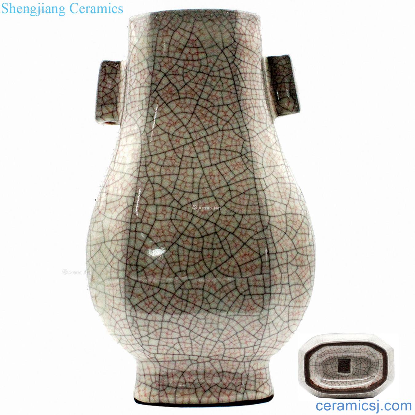 The song dynasty Bian city kiln penetration ears