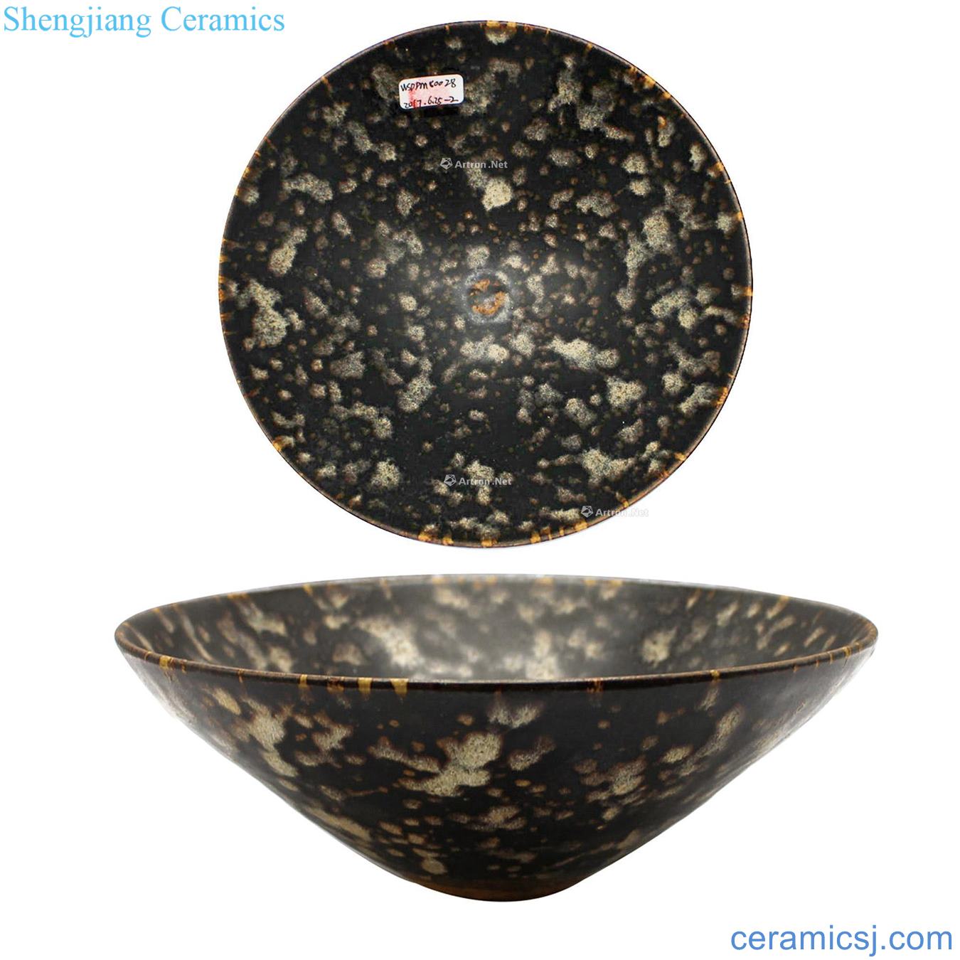 Song dynasty jizhou kiln partridge grain jade bowl