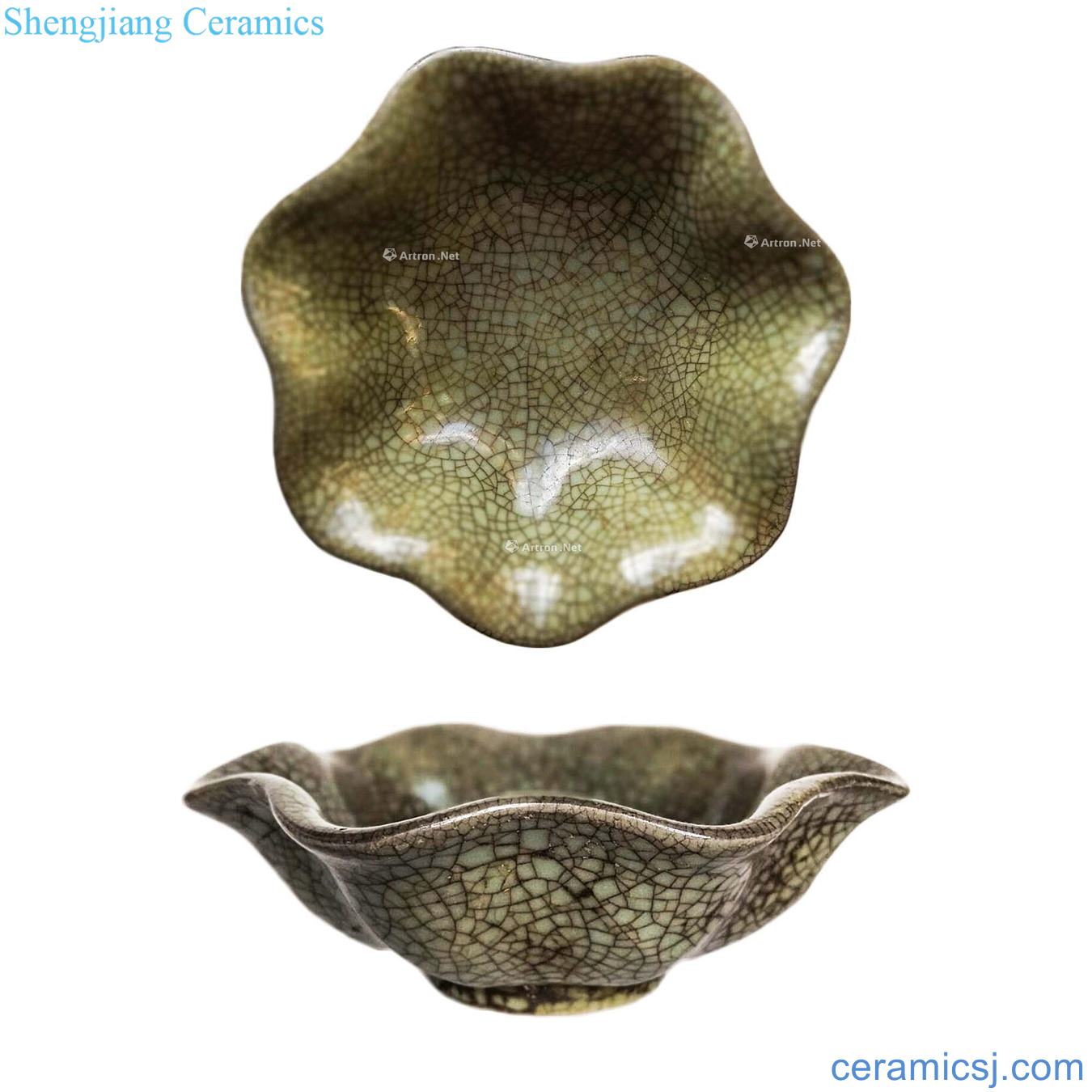 Your kiln mouth lotus flower bowls