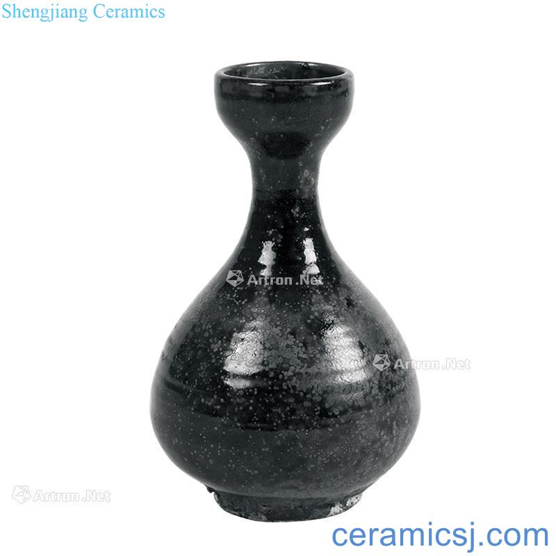 The song dynasty style Jun porcelain variable glaze okho spring bottle