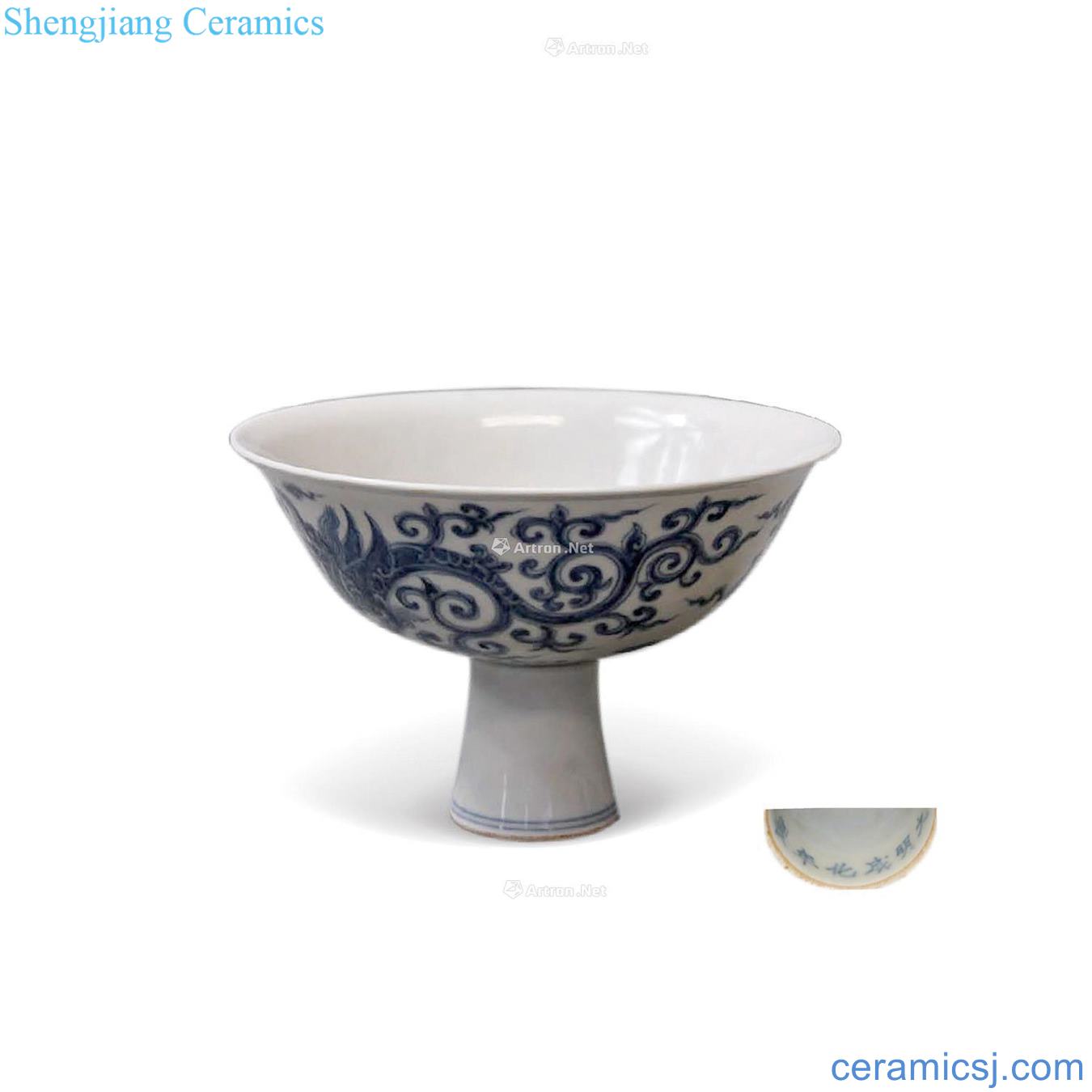 in Dragon footed bowl