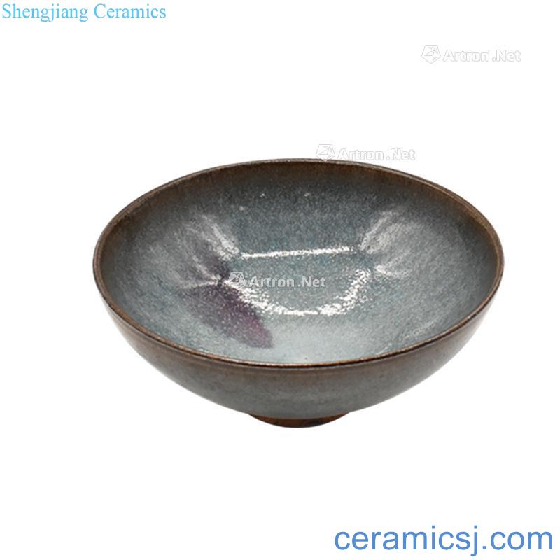 Yuan jun glaze the folding of the bowl