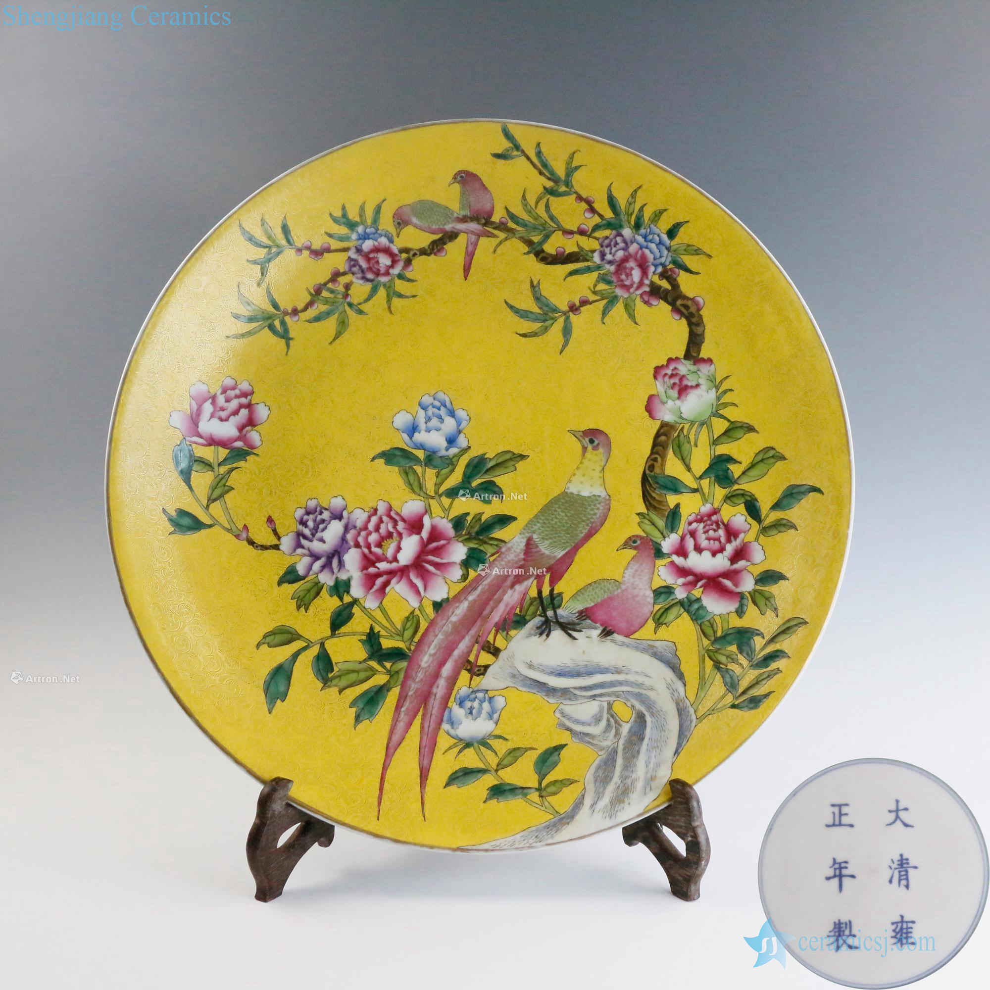 Qing dynasty western decorated prosperous market