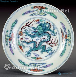 Qing dou dragon grain disc