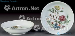 Qing porcelain enamel flowers dab (2)
