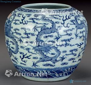 qing Blue sea dragon tank