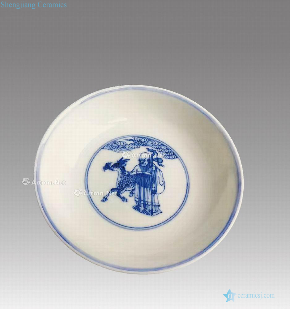 Qing dynasty blue and white porcelain