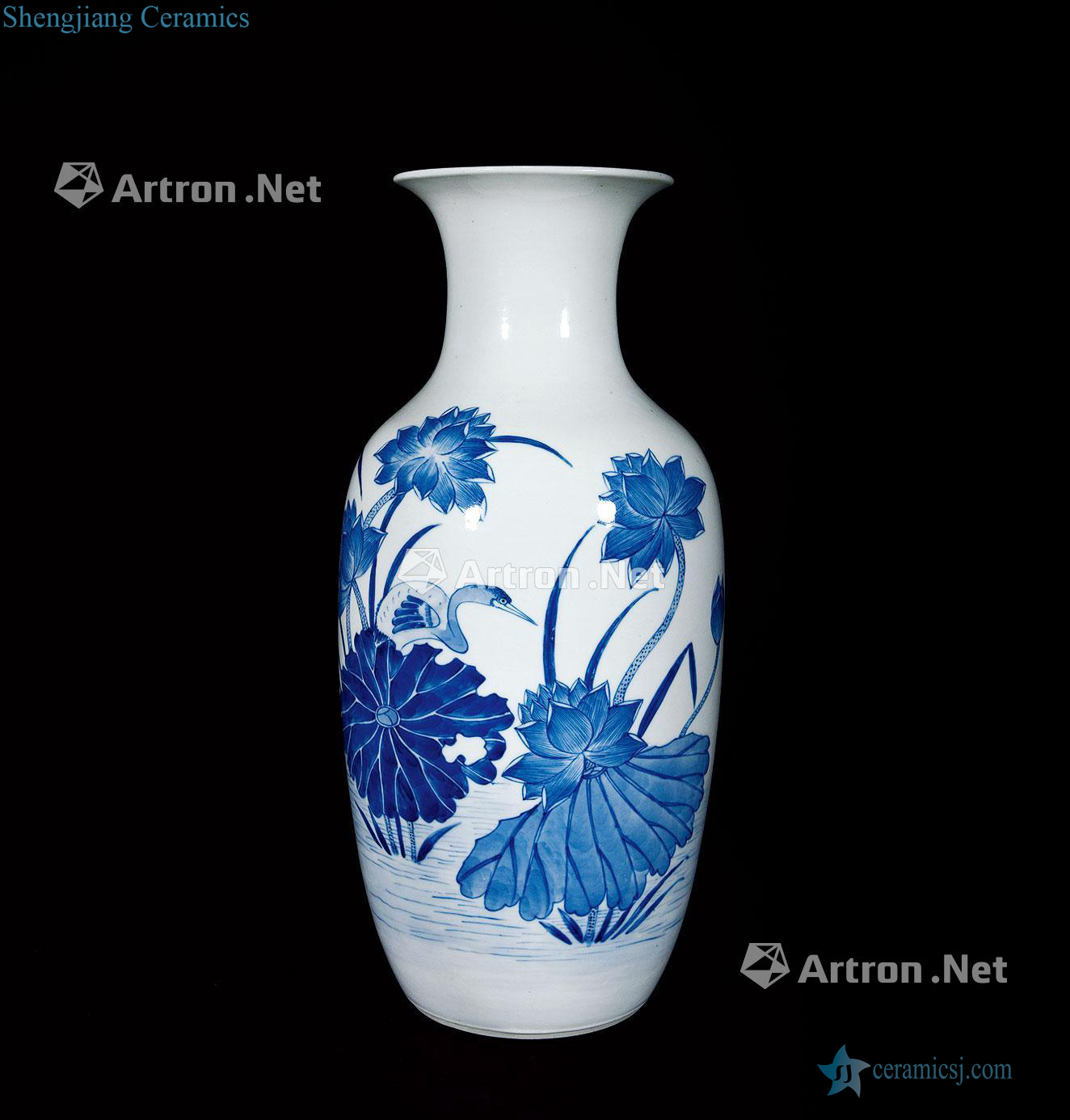 Qing dynasty blue and white all the way even the bottle