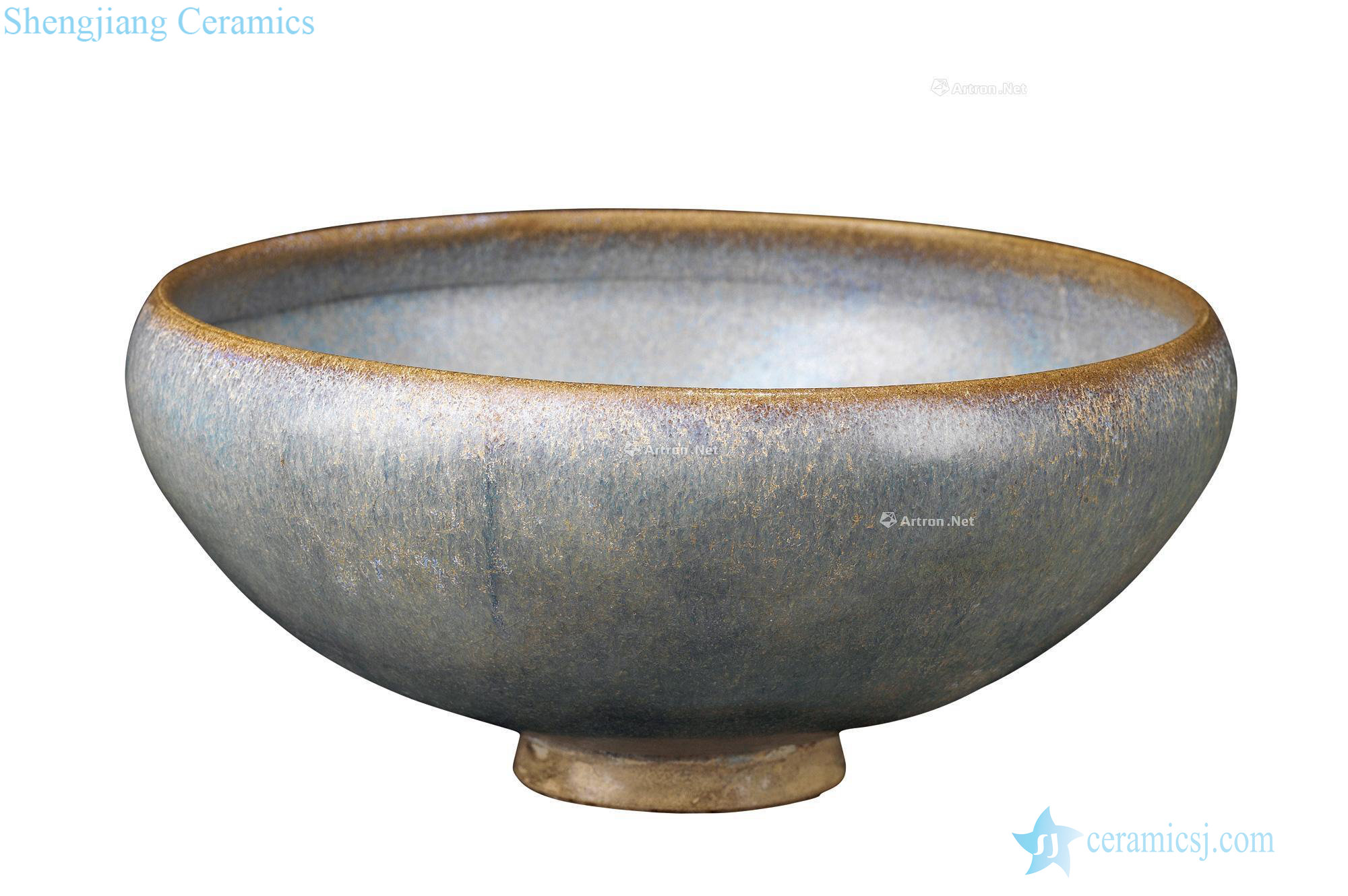 In the yuan dynasty white glaze kiln pot