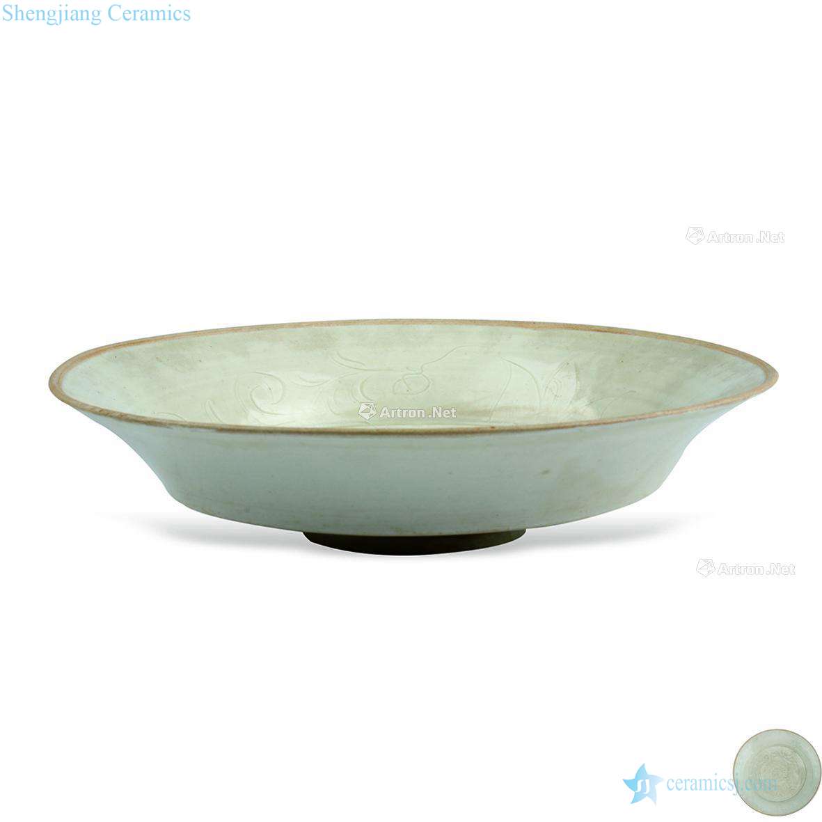 The song dynasty kiln carved bowl