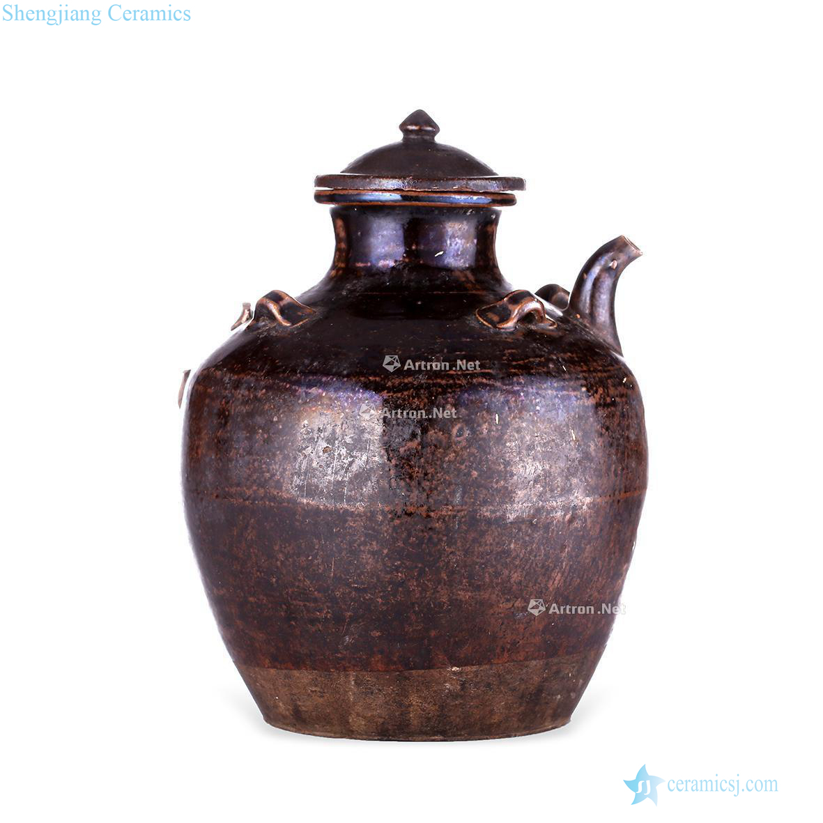Song dynasty black glaze of quaternary cans
