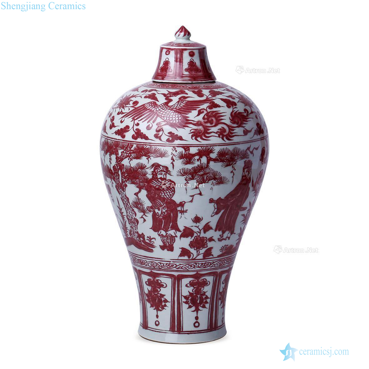 Stories of yuan dynasty youligong figure bottles