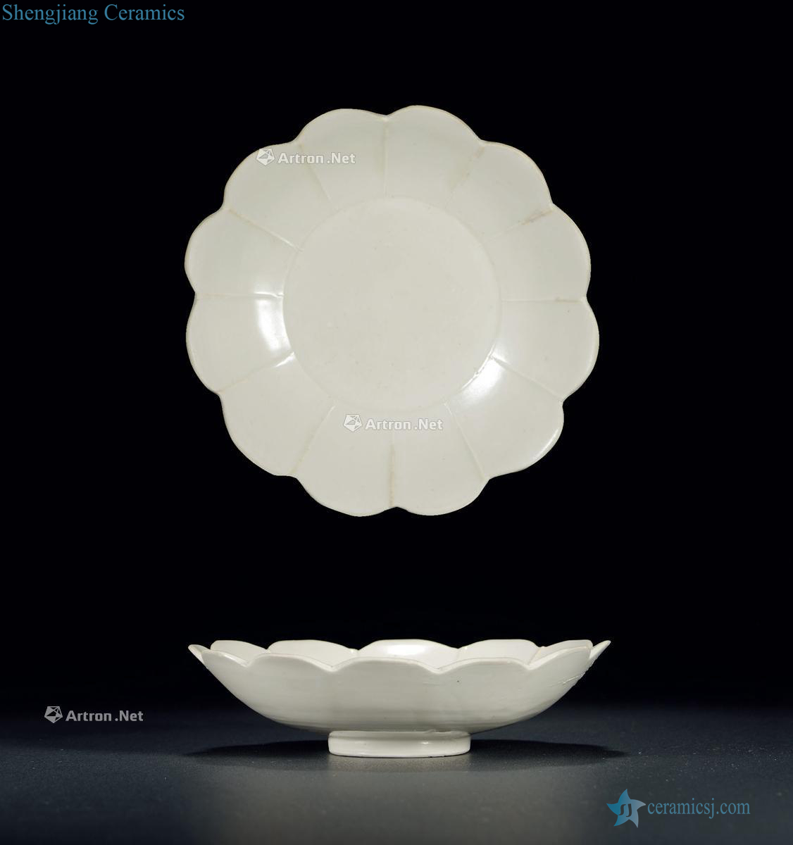 Northern song dynasty, kiln craft flower disc