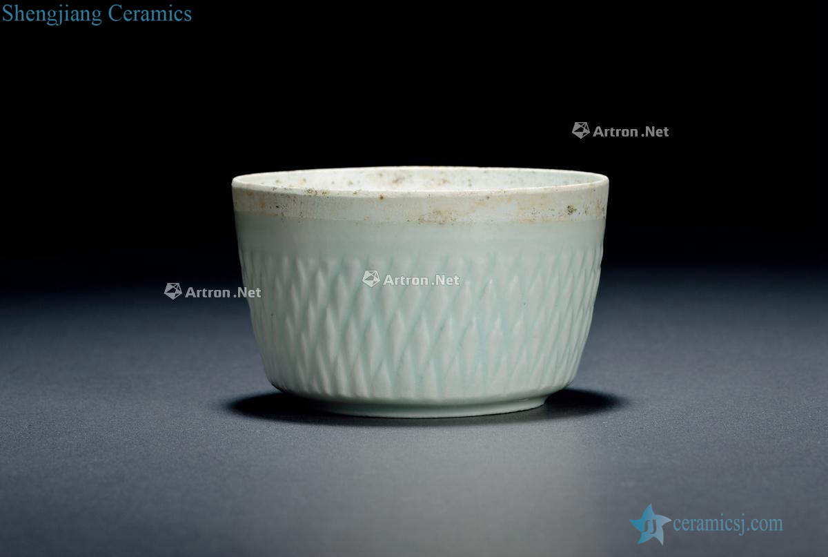 The southern song dynasty, lotus-shaped lines straight left kiln mouth bowl