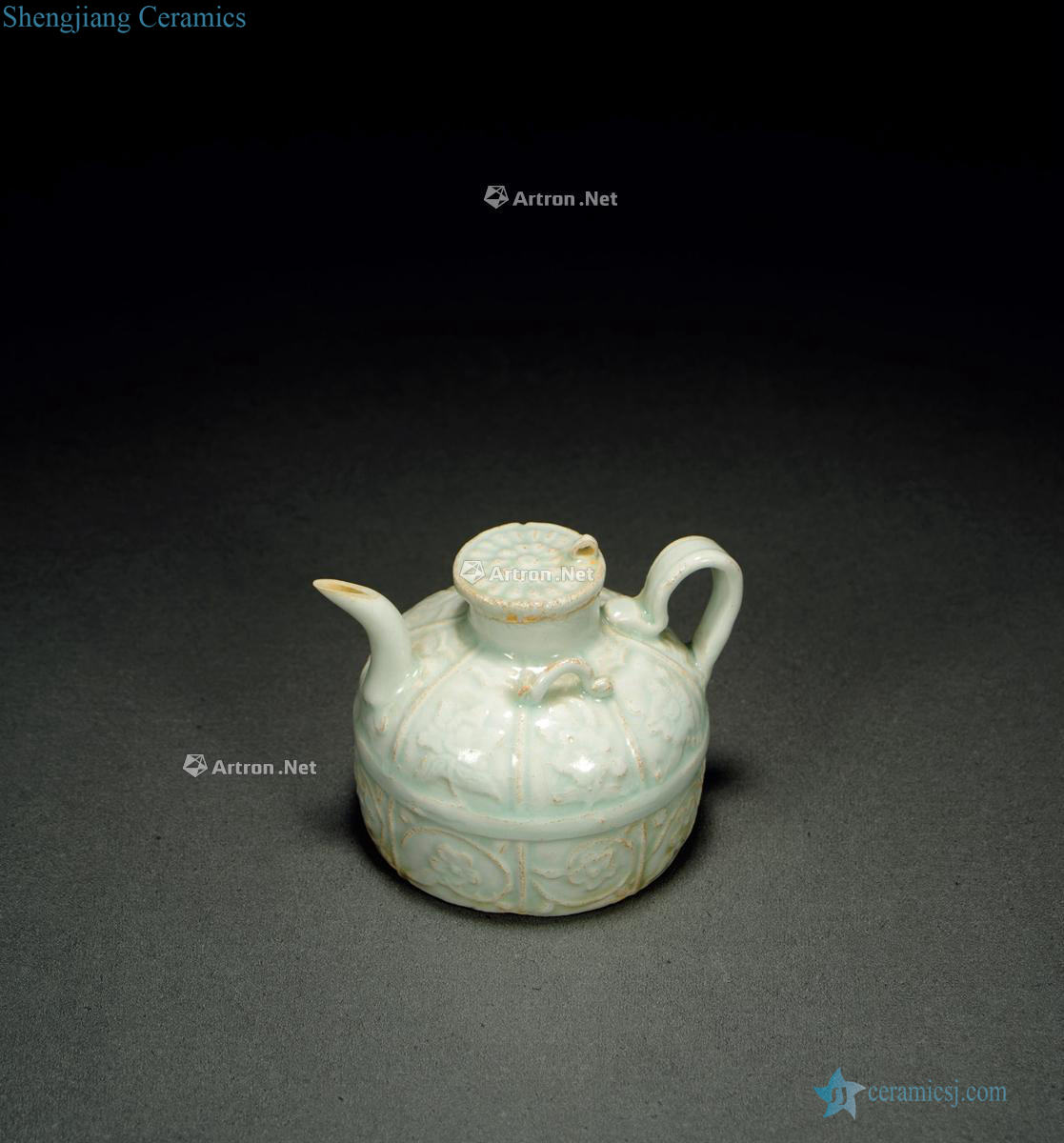 The southern song dynasty, left kiln printing double ewer