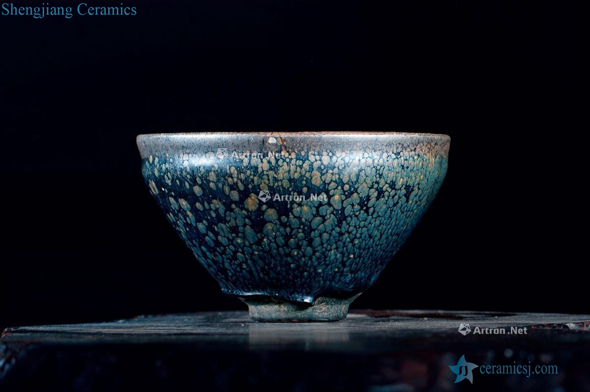 The southern song dynasty, to build kilns droplets temmoku lamp