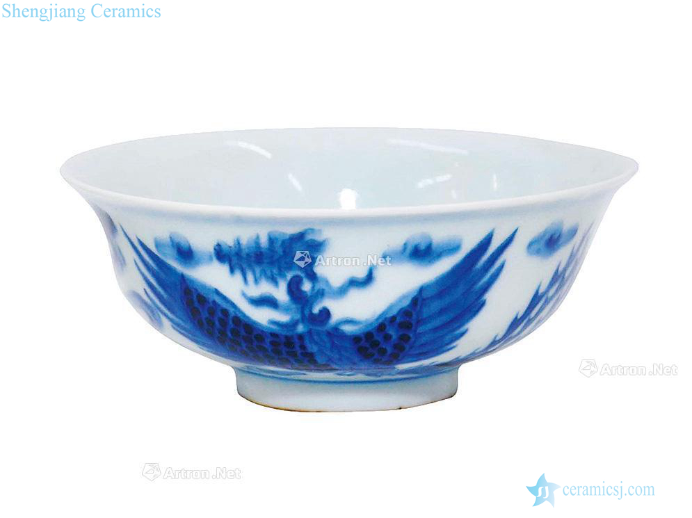 qing Blue and white grain bowl
