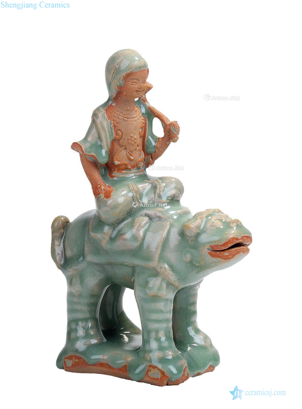 yuan Longquan celadon benevolent furnishing articles