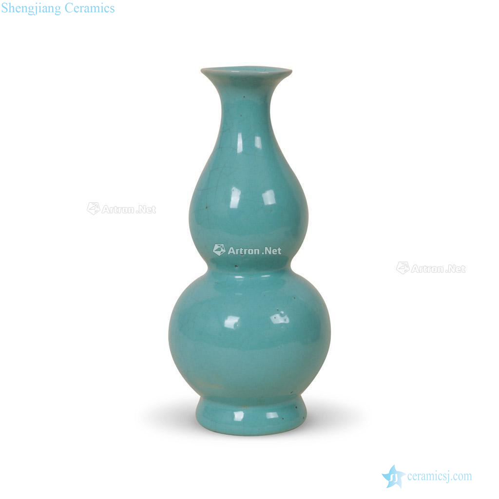 In the qing dynasty Your kiln gourd bottle