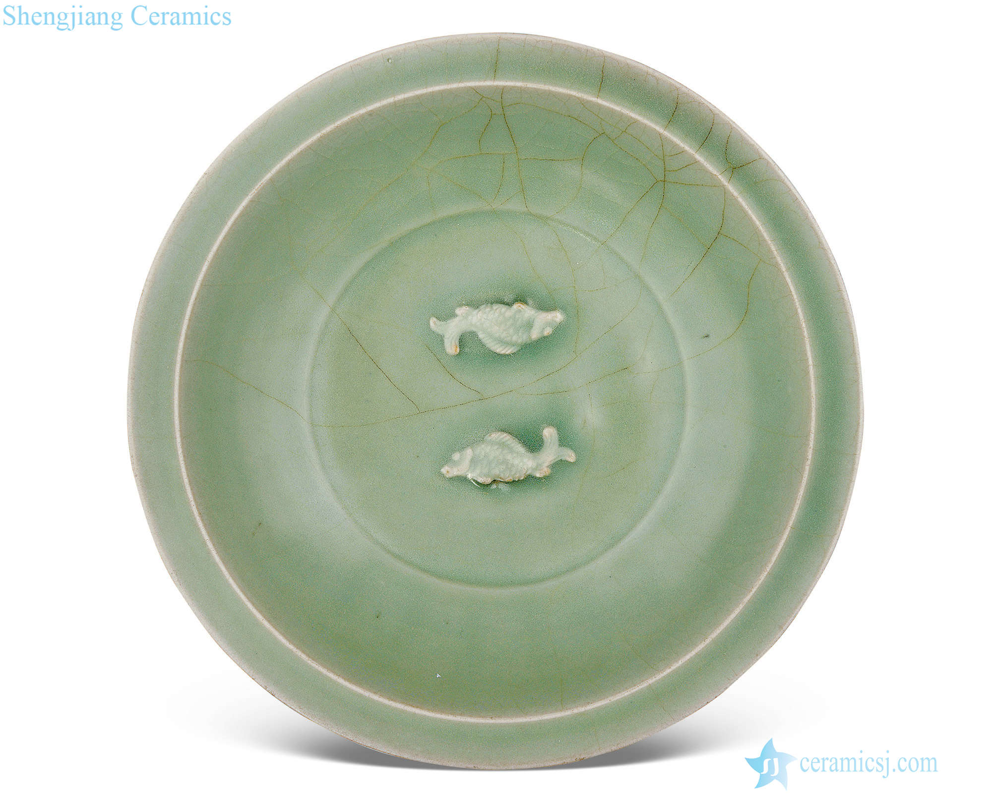 yuan Longquan Pisces plate