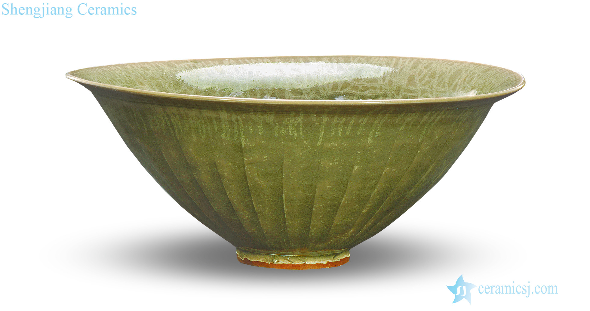 yuan Yao state kiln peony green-splashed bowls